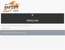 Tablet Screenshot of newsafetywork.it